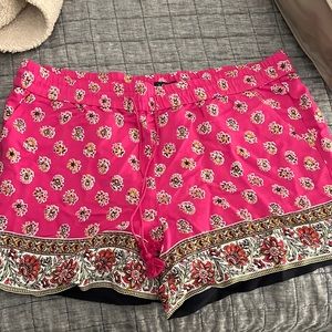 LOFT never worn paisley shorts